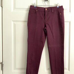 Maurice's Burgundy Jegging